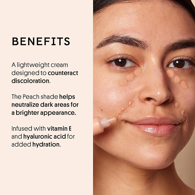 Winky Lux Peeper Perfect Under Eye Concealer (Fair) and Winky Lux Peeper Correct Peach Color Corrector