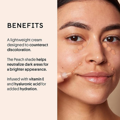 Winky Lux Peeper Perfect Under Eye Concealer (Fair) and Winky Lux Peeper Correct Peach Color Corrector