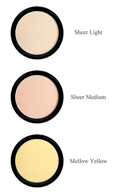 Mom's Secret Natural Translucent Setting Powder, 70% Organic, Vegan, Gluten Free, Cruelty Free, Made in the USA, 0.42 oz. (Mellow Yellow)