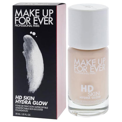 HD Skin Hydra Glow - 1R00 Cool Shell by Make Up For Ever for Women - 1 oz Foundation