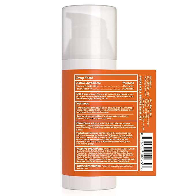 Carpe Primer Face Makeup Base ~New~ Zinc Mineral Sunscreen Face SPF 30, Lasting Matte Primer For Oily Skin And Tinted Sunscreen For Face