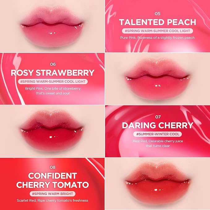 lilybyred Bloody Liar Coating Tint | Korean Glossy Lip Stain, Vivid & Juicy Color, Syrupy Shine, Moisturizing, Long-Lasting & Smudge-Proof, Non-Sticky, Lightweight (03 Clever Mangapple)
