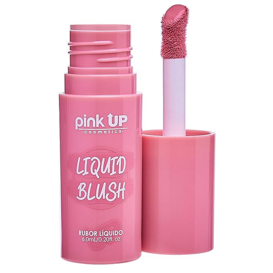 | Liquid Blush | Long-Lasting Liquid Blush | Non-Greasy | Highly Pigmented | Suitable for All Skin Types | Matte Colors | Subtle Shimmer Highlights | Shade: Natural | 6ml | Model PKLB02