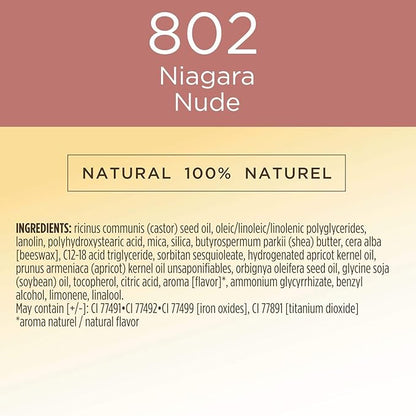 Burt's Bees 100% Natural Glossy Liquid Lipstick, Niagara Nude, 1 Tube