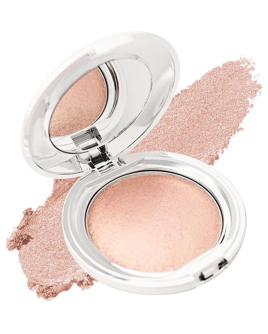Face Highlighter Powder Palette, Waterproof Long Lasting Shimmer Diamond Gold Glow Highlighting Bronzer Eye Facial Contour Cream Makeup Palette, Illuminator for Women Eyeshadow Body Cheek-02