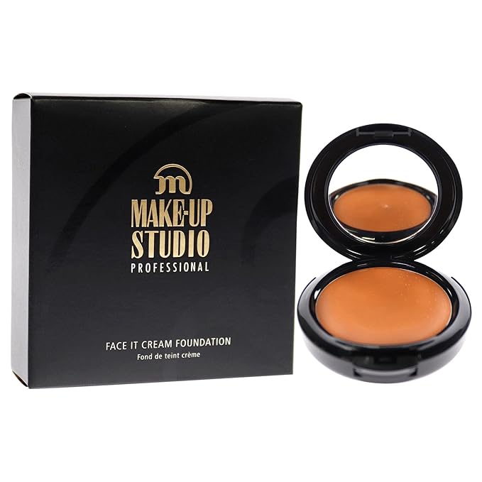 Professional Amsterdam Face It Cream Foundation - Ca5 Olive Dark 3
