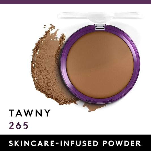COVERGIRL Simply Ageless Instant Wrinkle Blurring Pressed Powder, Tawny, 0.39 Oz.