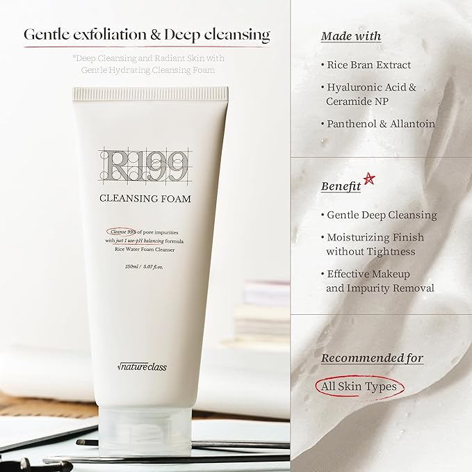 NATURECLASS] R199 Cleansing Duo – Deep Cleansing & Hydration for Radiant Skin