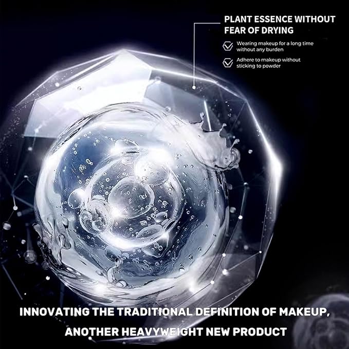 Oil Control Face Pressed Powder,Jelly Pressed Powder Face Makeup Setting Powder,Reduce Pores and Fine lines,Powder Free Delicate and Skin-friendly,Matte Long Lasting Finishing