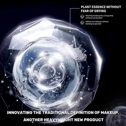 Oil Control Face Pressed Powder,Jelly Pressed Powder Face Makeup Setting Powder,Reduce Pores and Fine lines,Powder Free Delicate and Skin-friendly,Matte Long Lasting Finishing