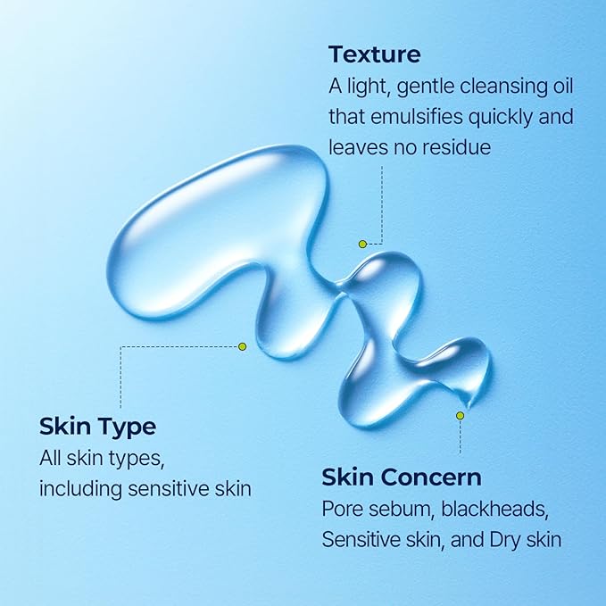 Torriden DIVE IN Cleansing Oil 200ml (6.76 fl.oz.) | Hydrating Deep Facial Cleanser for All and Sensitive Skin | Hyaluronic Acid, Panthenol, Allantoin