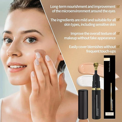 Luminous Eye Corrector SPF 41，Drtmology Luminous Eye Corrector Spf 41，Under Eye Color Corrector for Dark Circles, Anti-Aging Tinted Eye Cream,Hydrating Eye Serum(NATURAL COLOR, A)