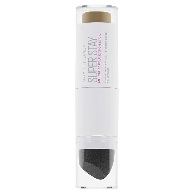 Maybelline New York Super Stay Foundation Stick For Normal to Oily Skin, Toffee, 0.25 oz.