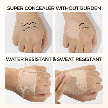 Sample Matte Liquid Foundation,Full Coverage Foundation,Long Lasting,Flawless Soft Oil Control Foundation for Oily Skin,Vegan & Cruelty-Free