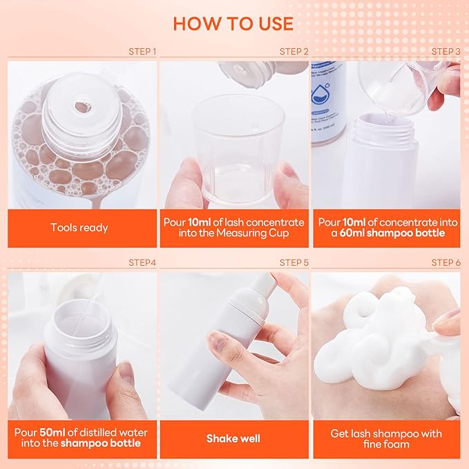 ARISON LASHES Eyelash Cleanser Concentrate