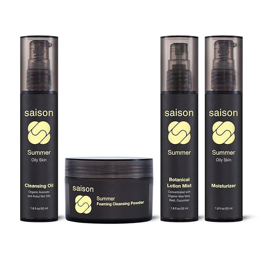 Saison® Summer Cleansing Oil | Organic, Natural, Vegan & Cruelty Free Beauty | Good for Oily Skin