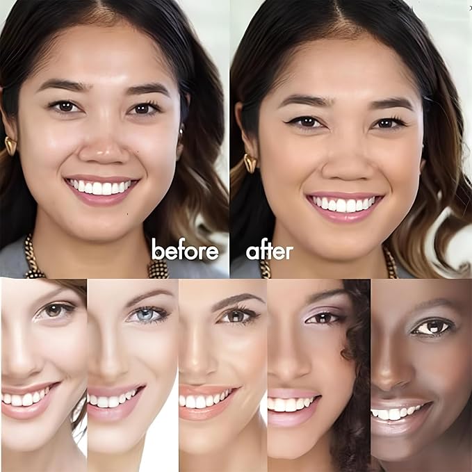 30ml TLM Flawless Color Changing Liquid Foundation Makeup Change To Your Skin Tone By Just Blending