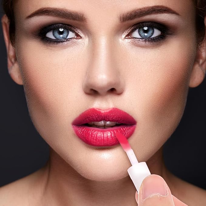 20 Pcs Empty Lip Gloss Tubes 1.2ml Clear Mini Refillable Lip Balm Bottles Lip Gloss Containers with Wand Makeup Containers Bottles for Lipstick Samples Lip Balms Lip Gloss Making Travel Split Charging