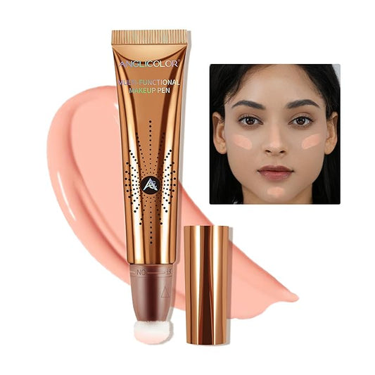 Blush Beauty Wand,Liquid Blush Wand For Radiant,Long-Lasting,Waterproof,Highly Pigmented,Vegan & Cruelty-Free (05#PINK POP, 12ml)