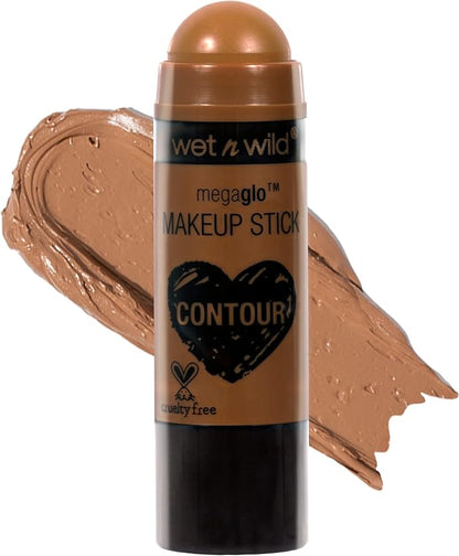 Wet n Wild MegaGlo Makeup Stick Conceal and Contour Brown Call Me Maple, Blush Pink Floral Majority, Where's Walnut? 1.4 Ounce, 3.5 Ounce, 1.1 Ounce, 805, 803, 806