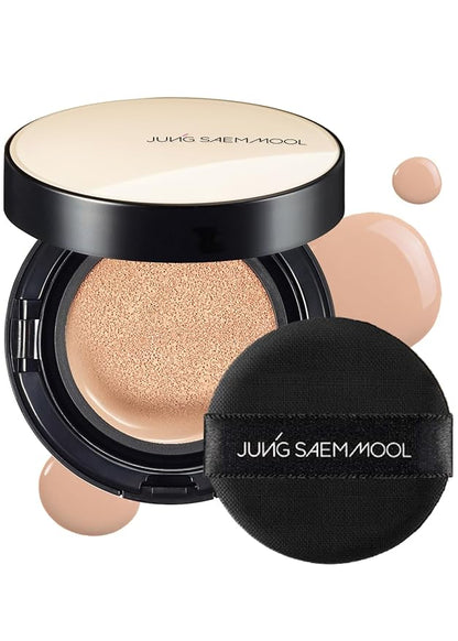 [JUNGSAEMMOOL OFFICIAL] Essential Skin Nuder Cushion (Fair Pink) | Refill Not Included | Natural Finish | Buildable Coverage | Makeup Artist Brand | Cream Foundation