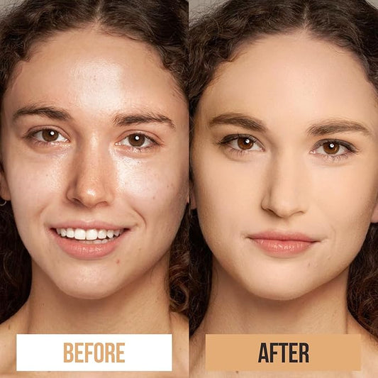 Lasting Air Cushion Cream Face Foundation Makeup, Lightweight, Medium to Full Coverage, Semi-Matte, Long-Lasting Oil Control Finish Foundation, P01 Fair Pink For Oil Skin (Refill Included)