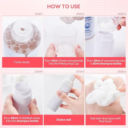 ARISON LASHES Eyelash Cleanser Concentrate