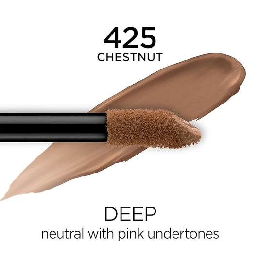 L'Oreal Paris Makeup Infallible Full Wear Waterproof Matte Concealer, Full Coverage, Chestnut, 0.33 fl. oz.