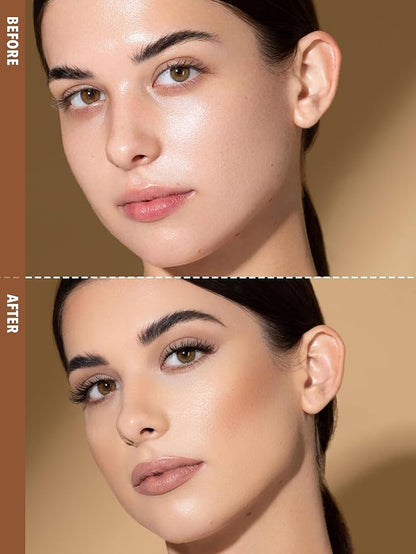 SHEGLAM Sun Sculpt Cool Toned Liquid Contour Stick Long Lasting Cream Bronzer Makeup - Golden Sun