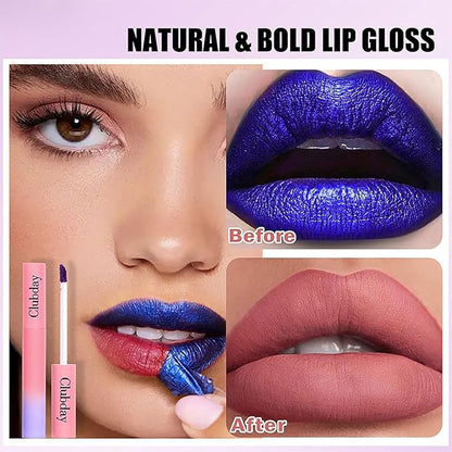 6PC Matte Lip Stain, Peel Off Lip Tint, Lip Tattoo, High Pigmented Tear-off Lip Gloss, Moisturizing Hydrating Liquid Lipsticks Set, No-Sticky Lip Balm Oil, Lip Care for All Skin Tones, 176