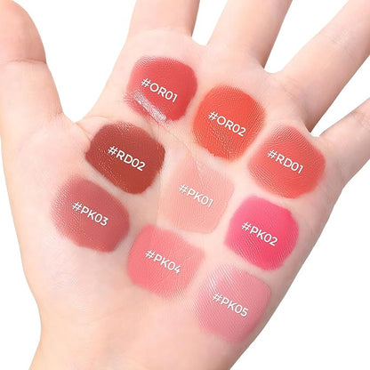 FOCALLURE Silky Cream Liquid Blush,Leaving a Matte Dewy Makeup Look,Easy to Apply and Create a Natural Flush,Long Lasting and Lightweight Cheek Blush Face Makeup,BLOODY MARY