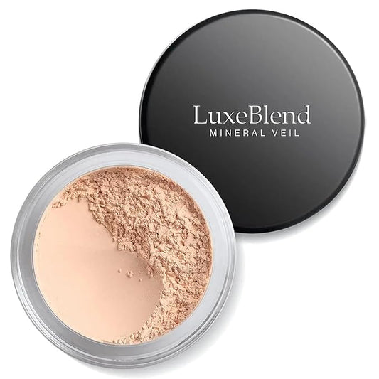 LuxeBlend Mineral Veil Translucent Setting Powder, Weightless Blurring, Baking plus Finishing Powder Makeup