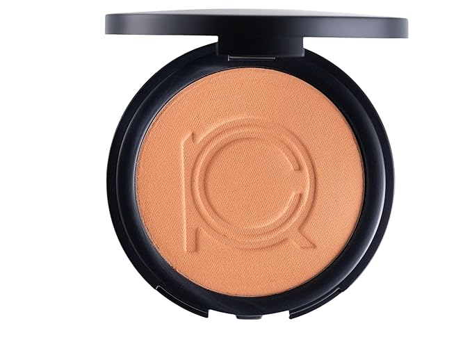 ioly's Beauty pressed powder foundation Compact with powder puff 0.49 OZ Makup fit me powder foundation Makeup full coverage foundation texture powder for men and woman