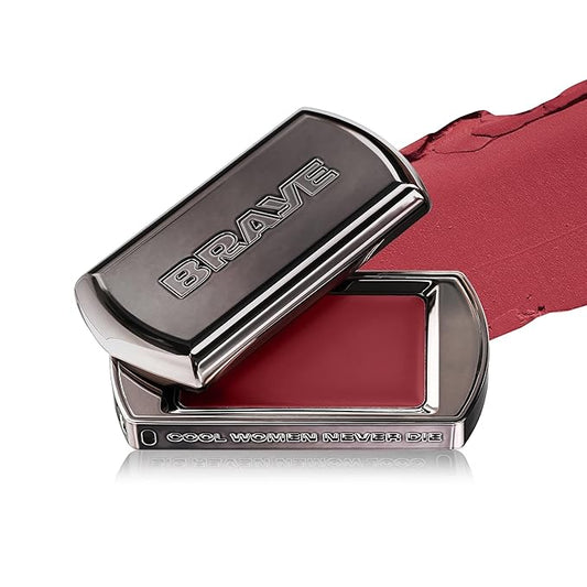 BRAYE LIPSLEEK BLUR | Blush for Cheeks & Lips, Korean Makeup Blush, Cool Lip and Cheek Balm, Vegan Cream, Lightweight w/Blendable & Buildable Makeup, Natural Look 09 PROUD 0.08oz