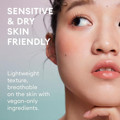 INTO YOU Liquid Blush for Cheeks, Water Sense Evolves Into Soft Fog Powder Matte and Natural Finish, Light and Comfortable Cream to Hold Makeup, Warm Apricot(A05)
