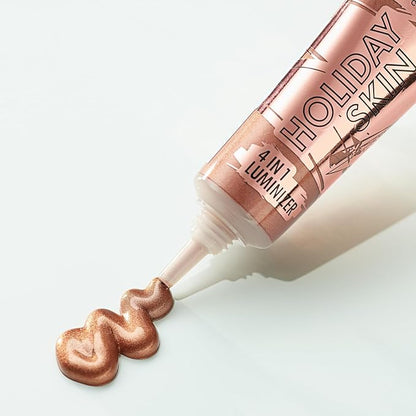 Catrice | Holiday Skin 4-in-1 Luminizer | Liquid Bronzer, Contour, Highlight & Blush for Radiant & Glowy Skin | Vegan & Cruelty Free