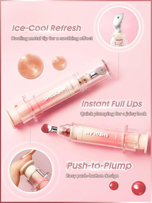 SHEGLAM Booster Shine Plumping Lip Gloss-Own Your Shine