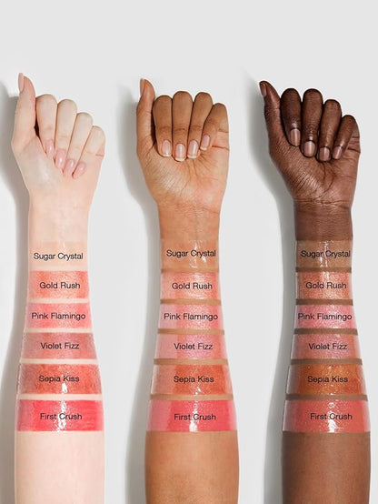 SHEGLAM Pout-Perfect Moisturizing Solid Lip Gloss Shimmer Lip Plumper - Violet Fizz