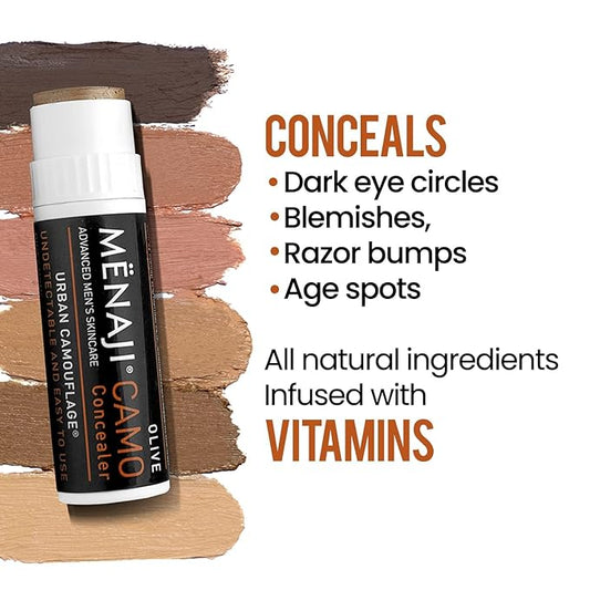 HDPV Anti-Shine Powder and CAMO Concealer Medium Bundle