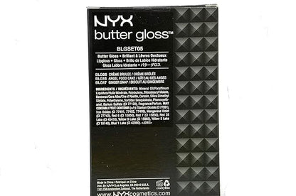 NYX Butter Lip Gloss Set 3 (Creme Brulee, Angel Food Cake and Ginger Snap)