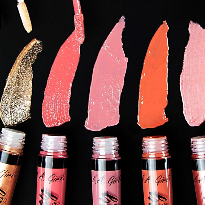 L.A. Girl Glossy Plumping Lipgloss, Plush GLG922