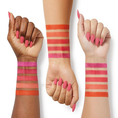 Silky Matte Blush - Luxurious Blush Powder for Cheeks, Long-Lasting, Natural, Powder Blush Palette, Complements All Skin Tones, Cruelty-Free, Vegan, Pigmented - Call You L8er