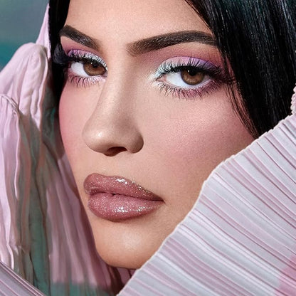 3 PCS High Shine Glitter Lipglossey,Diamond Glitter Lip Gloss Long Lasting Moisturizing Lip Gloss Non-sticky Glossy Glitter Liquid Lipstick for Women,girls 0.33fl oz