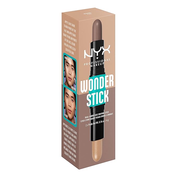 NYX PROFESSIONAL MAKEUP Wonder Stick, Face Shaping & Contouring Stick - Fair