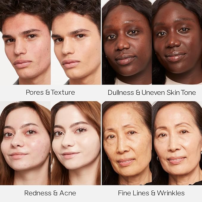 Saie Glowy Super Skin Tint Liquid Foundation - Hydrating Serum Foundation with Lightweight, Medium Coverage - Formulated with Hyaluronic Acid to Hydrate, Brighten and Plump - Shade 20 (1.01 oz)