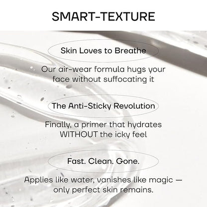Hydrating Face Primer, lightweight makeup base, improves skin texture, suitable for all skin types, long-lasting and nourishing, paraben-free.
