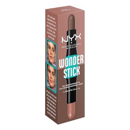 NYX PROFESSIONAL MAKEUP Wonder Stick, Face Shaping & Contouring Stick - Light Medium