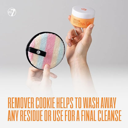 W7 Peachy Clean Makeup Melt Set – Cleansing Balm & Remover Pad for a Peach-Perfect Skincare Routine – The Ultimate Makeup Melting Dream Team! - Gentle, Hydrating & Effortless