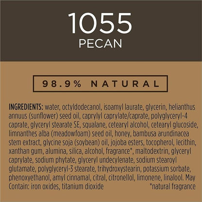 Burts Bees Goodness Glows Liquid Foundation, Pecan, 1.0 oz, Pack of 2