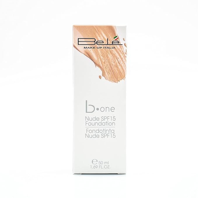 Belé MakeUp Italia b.One Nude Foundation SPF15 (#1 Apricot) (Made in Italy)